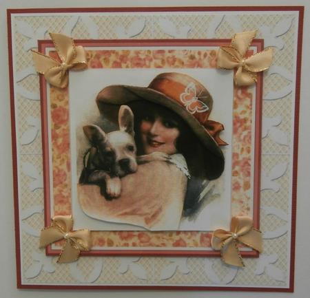 French Bulldog Puppy from 1921 by Taina Kankare