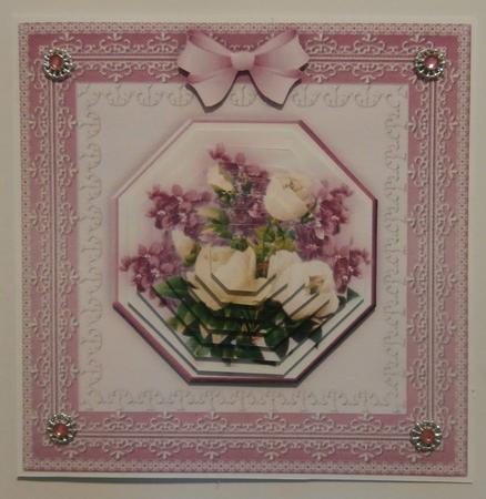 Roses, Violets 'n Lace 2 by Taina Kankare