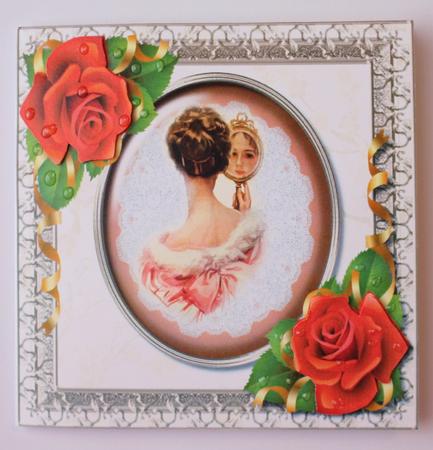 The Lady in the Mirror  by Taina Kankare