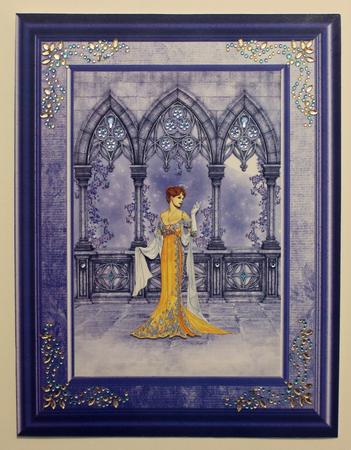Elegant Lady of the Garden - Sheet 2 Decoupage by Taina Kankare