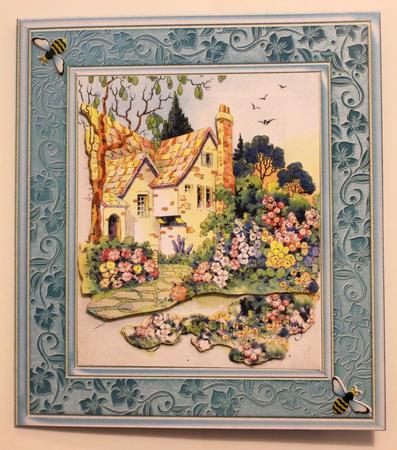 Vintage Floral Cottage by Taina Kankare