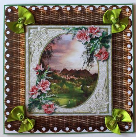 Lovely Scene and Roses by Taina Kankare