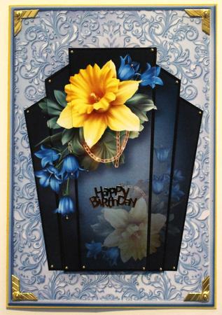 Art Deco Stacker - Spring Daffodils by Taina Kankare