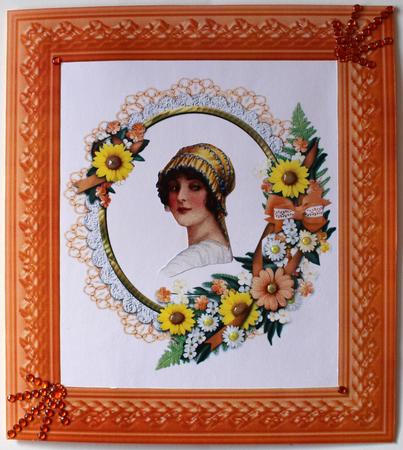 12 Embossed Frames Set 2 by Taina Kankare