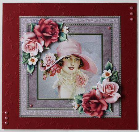 Pretty in Pink 6x6 Mini Kit by Taina Kankare