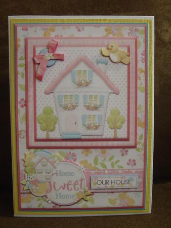 Our House Home Sweet Home Card Front by Tammy Burston