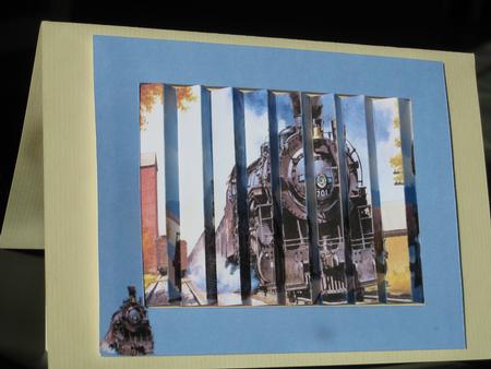 Steam Trains Flip Card Kit by Tanya Gerhardt