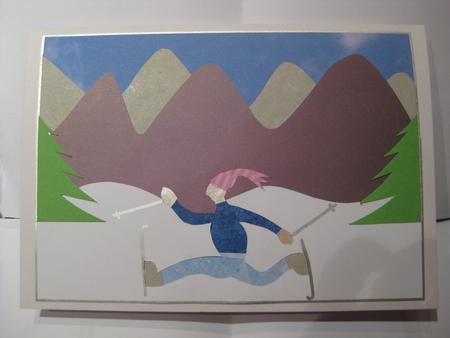Skier by Tanya Gerhardt