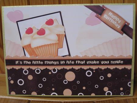 The Little Things in Life Dotty Cupcake by Tanya Gerhardt
