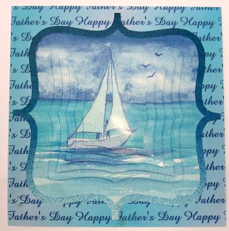 Sailing Boat on the Ocean by Tasha Clark