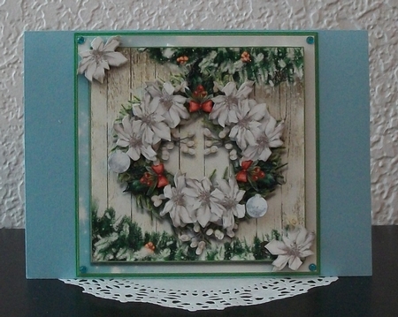 Christmas Door Wreath  by Teddi Phillips