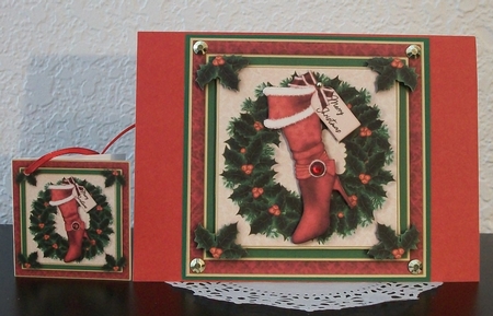 Christmas Boot Mini Kit by Teddi Phillips