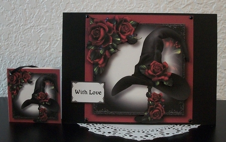 Gothic Red Roses Bumper Kit by Teddi Phillips
