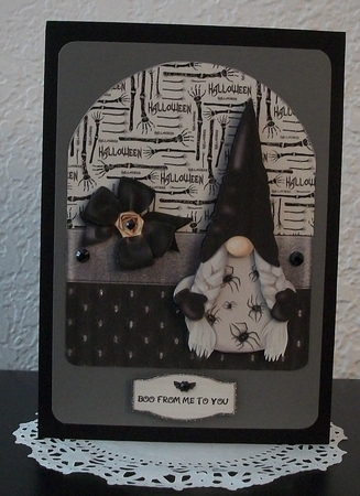 Creepy Halloween Gnomes Mini Kit-1 by Teddi Phillips