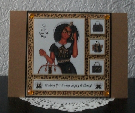 Ethnic Ladies Birthday (Card Four) by Teddi Phillips