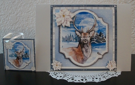 WILD CHRISTMAS - DEER by Teddi Phillips