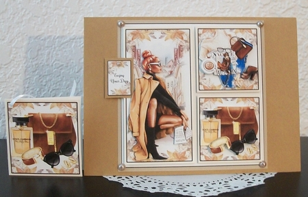 Autumn Fashion Collage Ethnic Mini Page Kit  by Teddi Phillips
