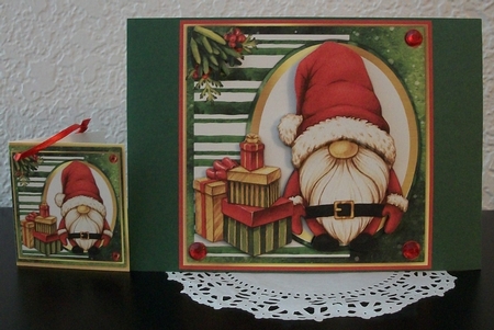 7x7 Mini Kit, Gorgeous Santa Gnome by Teddi Phillips