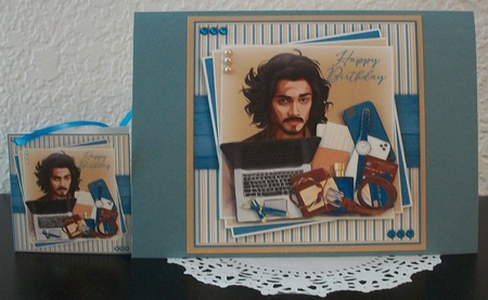 Modern Man Birthday Mini Kit by Teddi Phillips