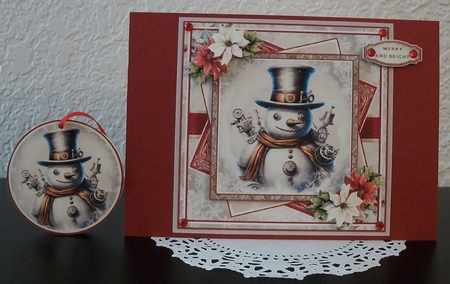 Steampunk Christmas Mini Page Kit by Teddi Phillips