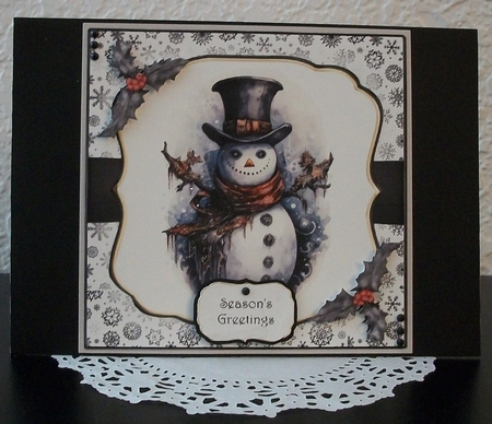 Dark Gothic Christmas Mixed 1 Multi Topper Kit by Teddi Phillips