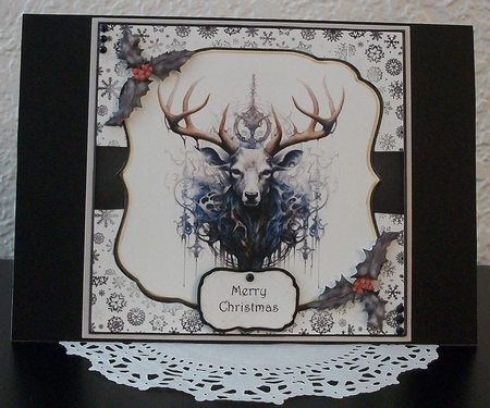 Dark Gothic Christmas Mixed 1 Multi Topper Kit by Teddi Phillips