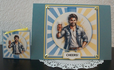 Birthday Cheers four  by Teddi Phillips