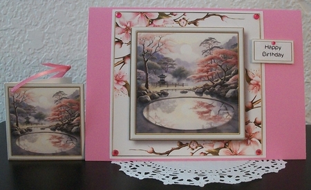 Beautiful Japanese Garden Multi Topper Kit by Teddi Phillips