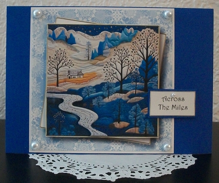 Quilted Winter Landscapes 1 Multi Topper Kit by Teddi Phillips