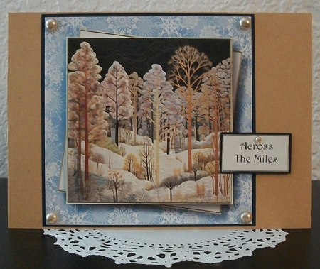 Quilted Winter Landscapes 1 Multi Topper Kit by Teddi Phillips