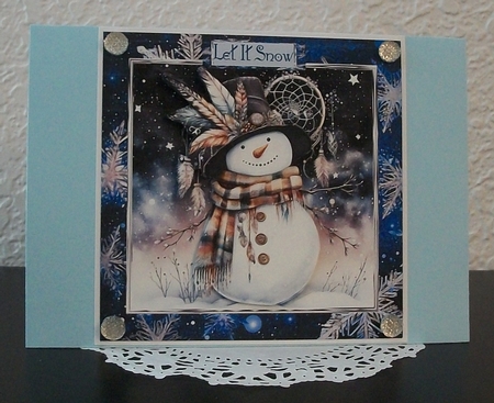 Frosty Snowman 10 by Teddi Phillips