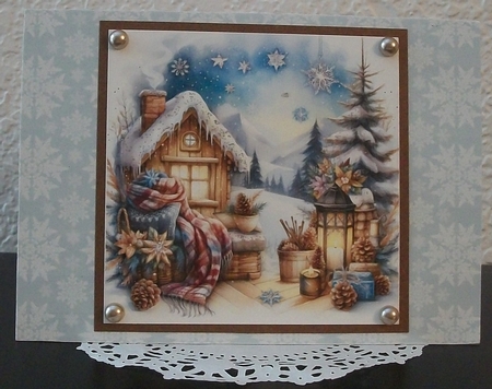 Blue Christmas Backgrounds by Teddi Phillips