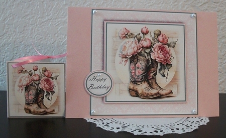 Floral Boot Topper Kit  by Teddi Phillips