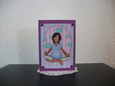 Time to Relax Pregnancy Topper 6 by Teddi Phillips