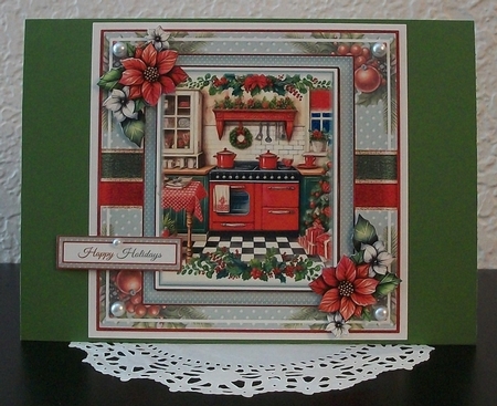 Christmas Kitchen Mini Page Kit by Teddi Phillips