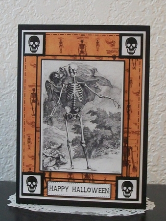 Skeleton Halloween by Teddi Phillips