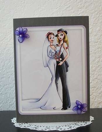 Civil Partnership Female Toppers by Teddi Phillips