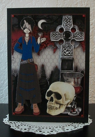 Male Goth 2 by Teddi Phillips