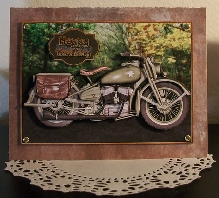 Vintage Bike by Teddi Phillips