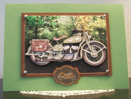 Vintage Bike by Teddi Phillips