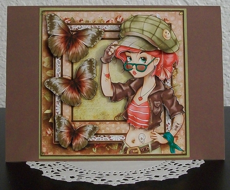 Cardtopper the Rebel 557 by Teddi Phillips