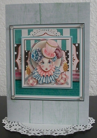 Steampunk Harlequin Mini Kit by Teddi Phillips