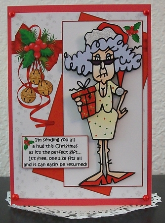 Stella is Sending Hugs for Christmas by Teddi Phillips