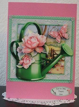 The Green Watering Can by Teddi Phillips