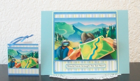 Hill Walker Should Have Brought the Sat Nav 7.5 Mini Kit by Teddi Phillips