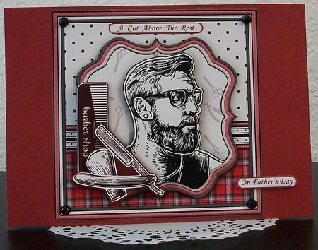 A Cut Above the Rest Male Birthday Father's Day Mini Kit by Teddi Phillips