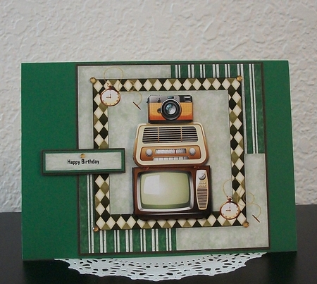 Male Card Good Old Days by Teddi Phillips