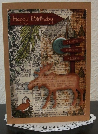 Woodsy Campn Card Front by Teddi Phillips