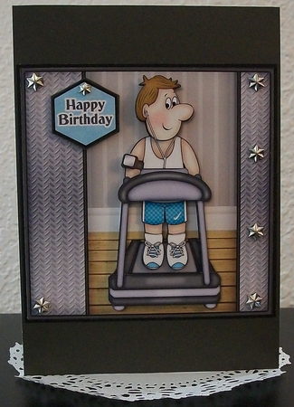 Treadmill Dave Mini Kit Birthday/Fathers Day by Teddi Phillips