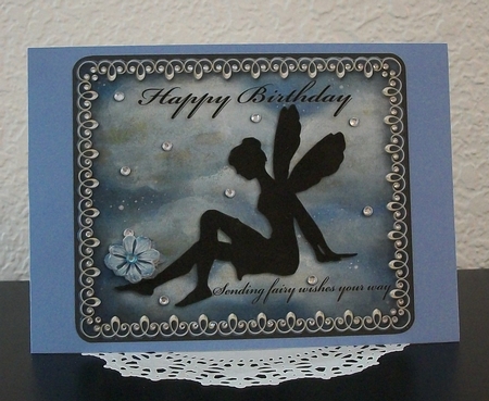 Fairy wishes card  by Teddi Phillips